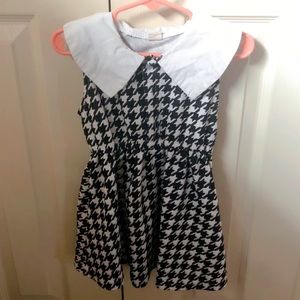 Houndstooth Toddler Dress
